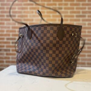 Louis Vuitton Dark Brown Checkered Tote